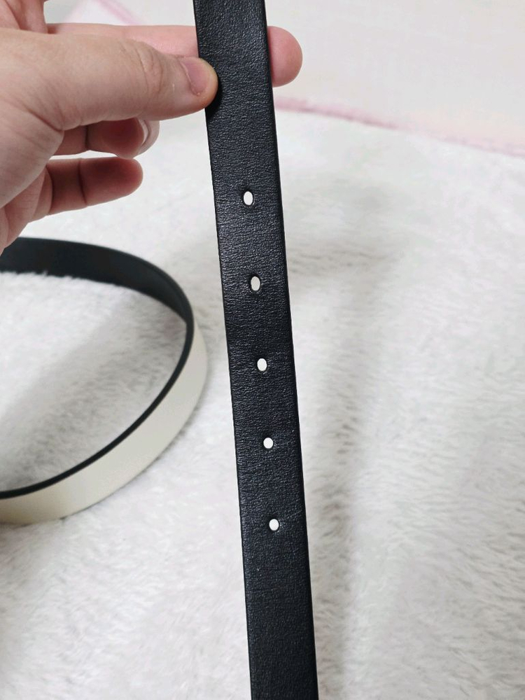 디올 30 몽테인 리버서블 벨트 루테늄 95--5