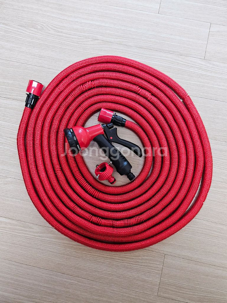 호수 베란다 욕실 세차 청소호수 신형 레드 매직호수7.5세트--0