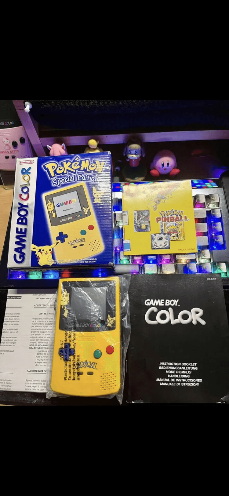 닌텐도 정품 한정판 게임보이컬러 스페셜에디션 gbc gba gbm 이미지