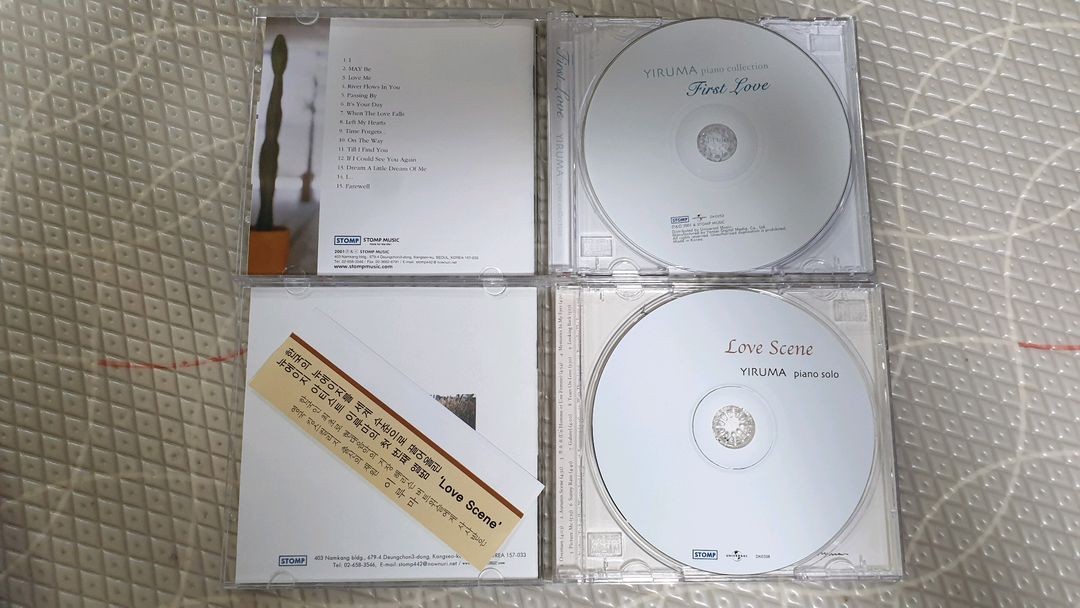 이루마 CD2장일괄외 서비스1장 이미지