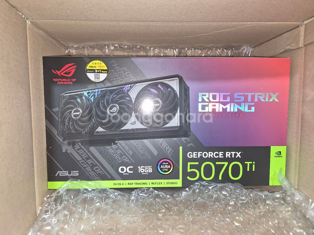 RTX 5070Ti OC 그래픽카드--0