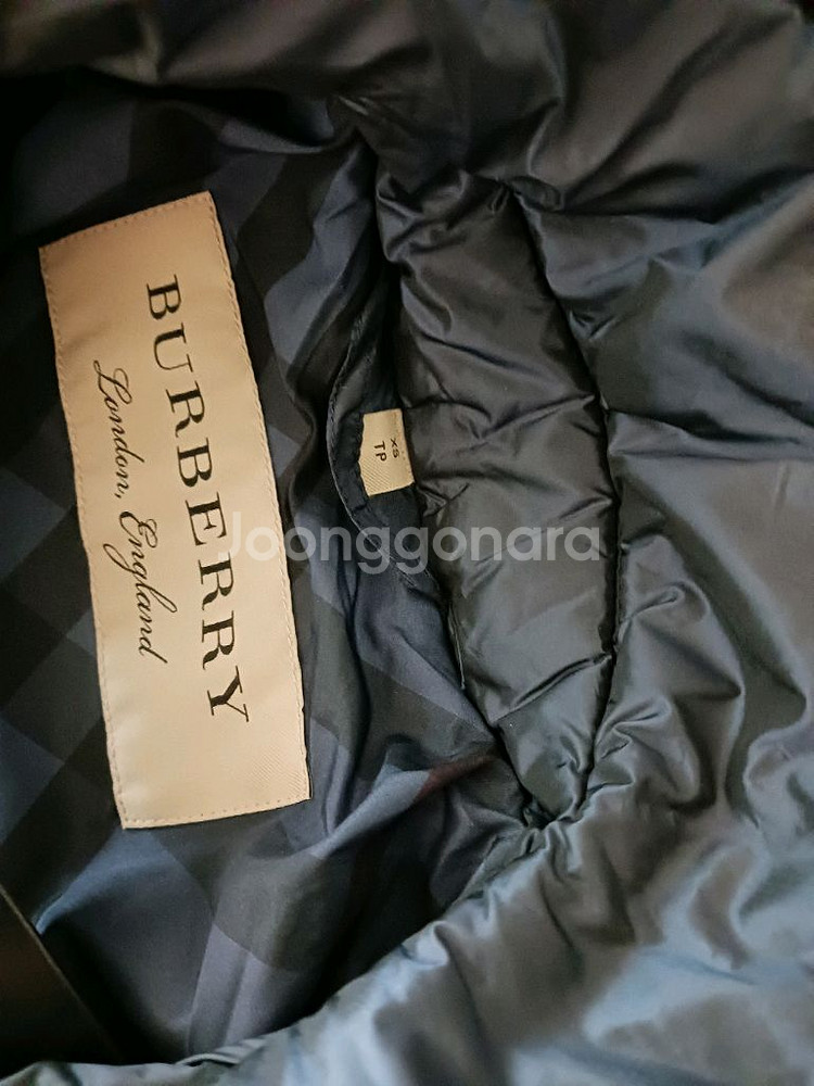 버버리패딩 애쉬무어 (xs 거의새것)--1
