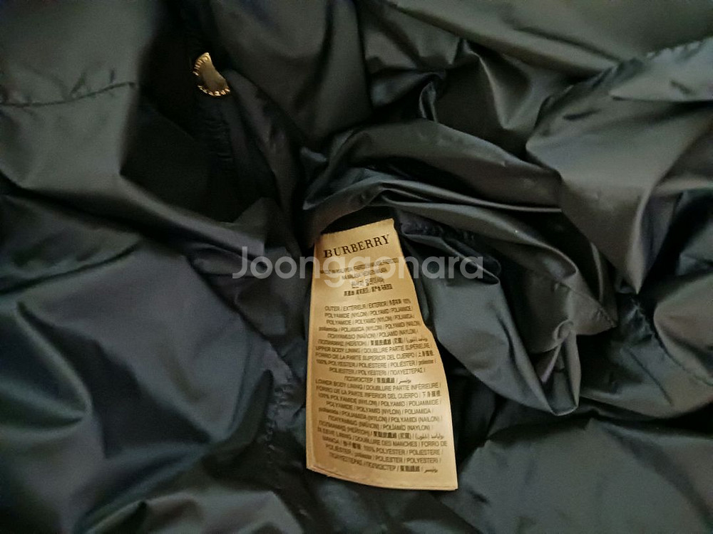 버버리패딩 애쉬무어 (xs 거의새것)--2