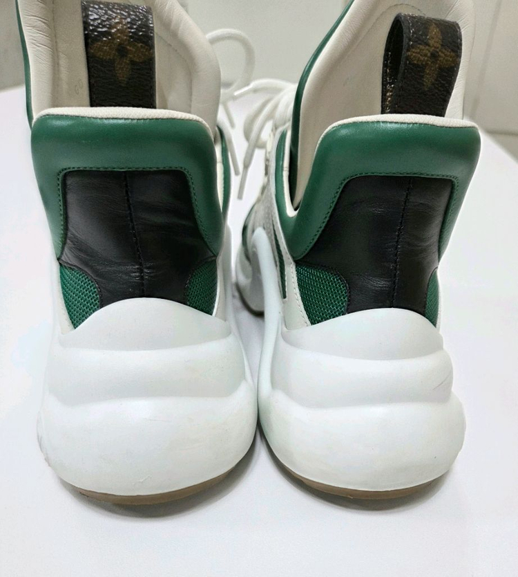 루이비통 아치라이트 그린 스니커즈 37 이미지