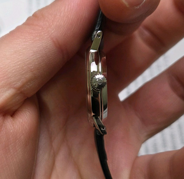 빈티지 오메가 드빌 화이트 수동 메커니컬 여성용 이미지