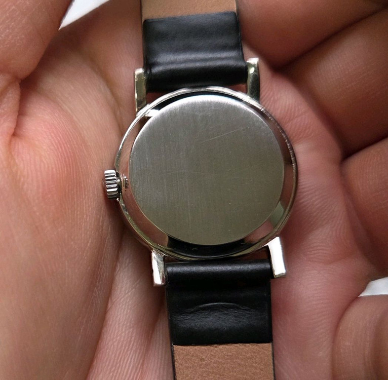 빈티지 오메가 드빌 화이트 수동 메커니컬 여성용 이미지