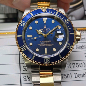 롤렉스 서브마리너 청콤 18K콤비 구구섭 16613 금버클 후기형