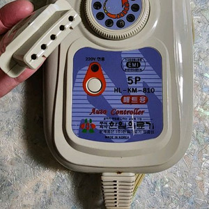 한일 전기매트 온도조절기 5핀