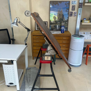 빈티지 영국 대형 제도판