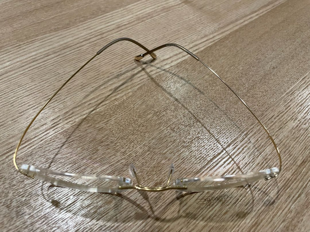 실루엣 골드무테안경 5515 판매합니다 이미지