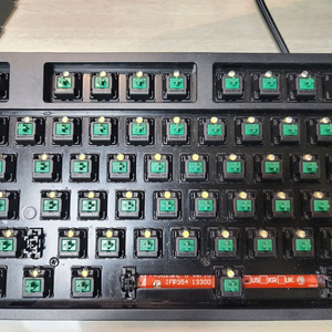 COX CK87 키보드(블랙,녹축)