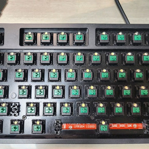 COX CK87 키보드(블랙,녹축)