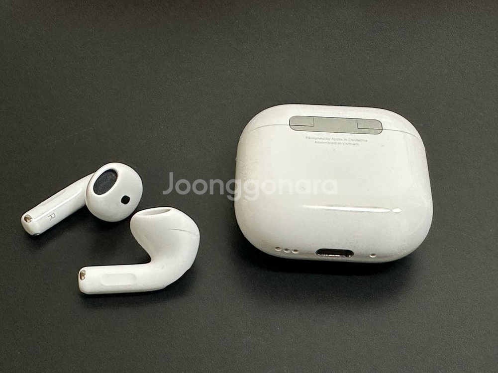 에어팟 4 액티브 노이즈 캔슬링 블루투스 이어폰--1