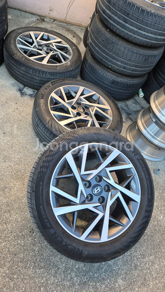 18인치 그랜져 Gn7 휠타이어 세트--0