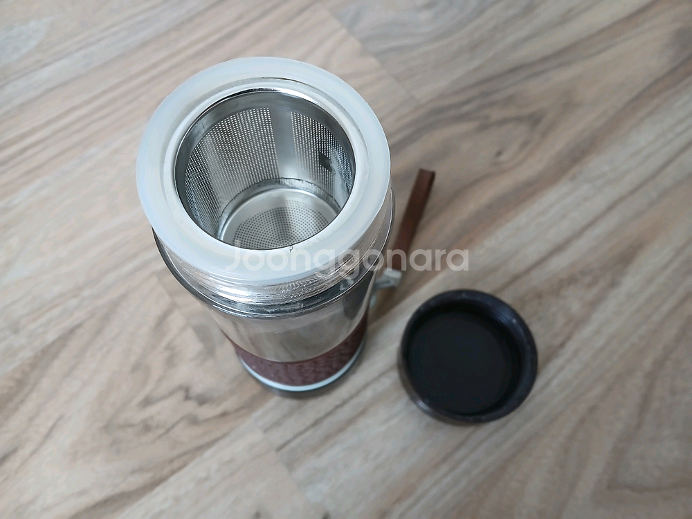 (새것) 티포트 텀블러--2