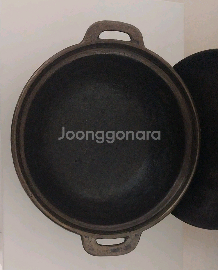 (중고)운틴 가마솥 팝니다(19cm)--2