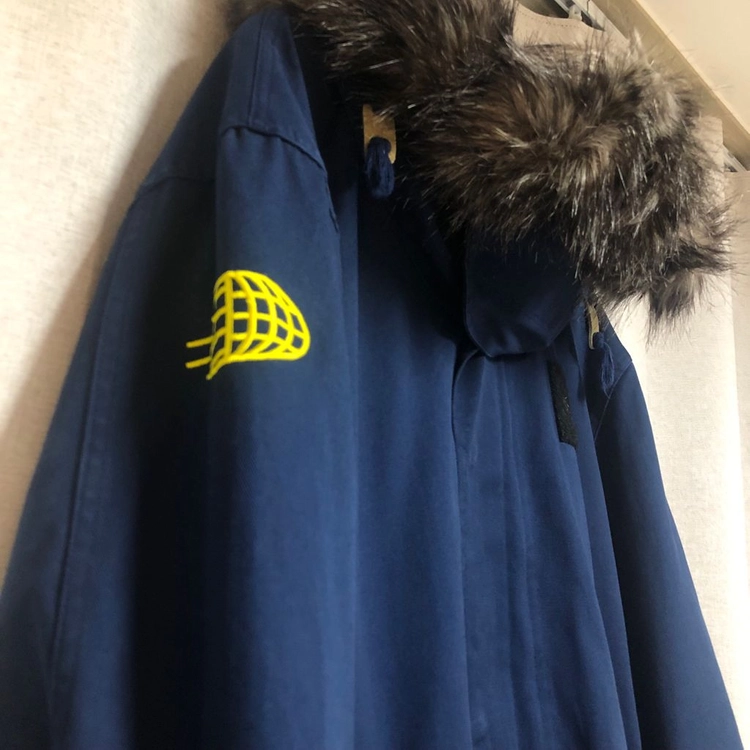 아디다스 오리지널스 2-in-1 롱 야상 개파카 네이비 100(L) 이미지