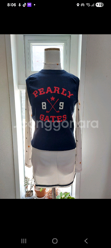 파리게이츠 골프웨어 여성 니트--0