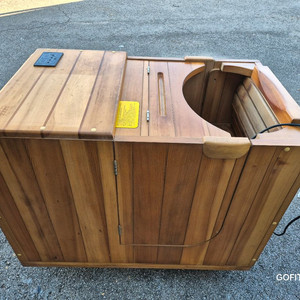 원목 온열 사우나