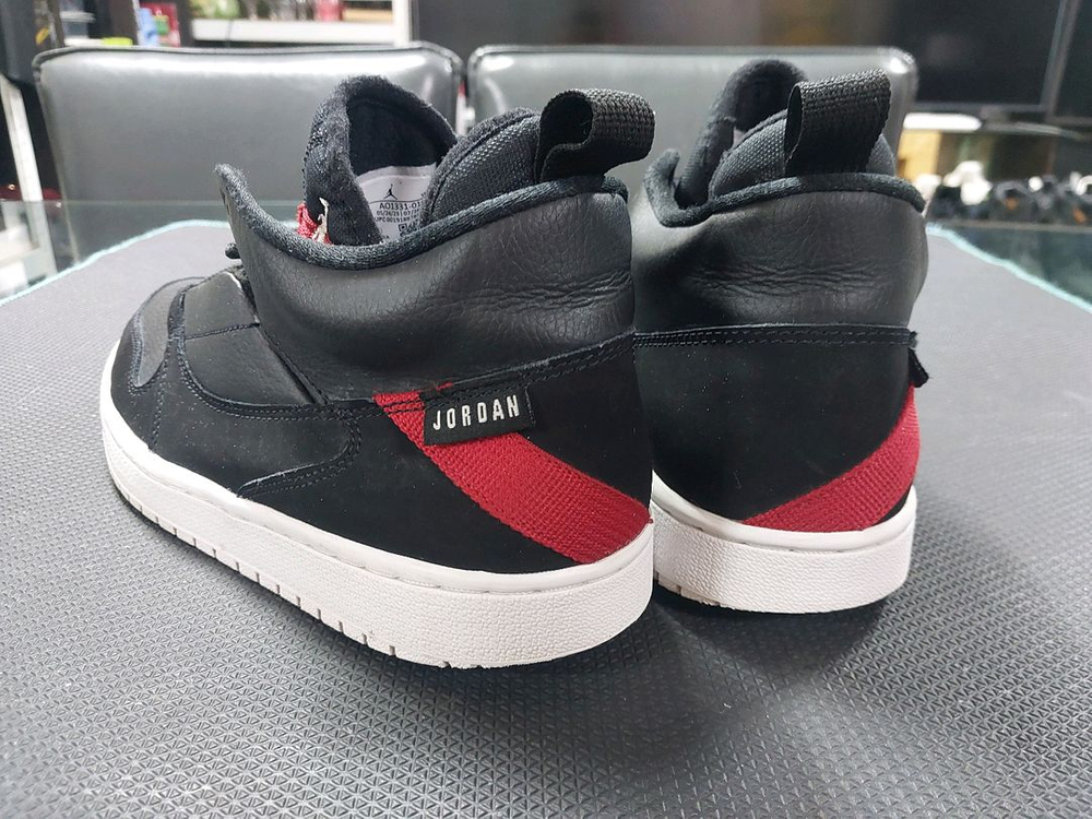 조던 블랙/레드 가죽운동화 245 이미지