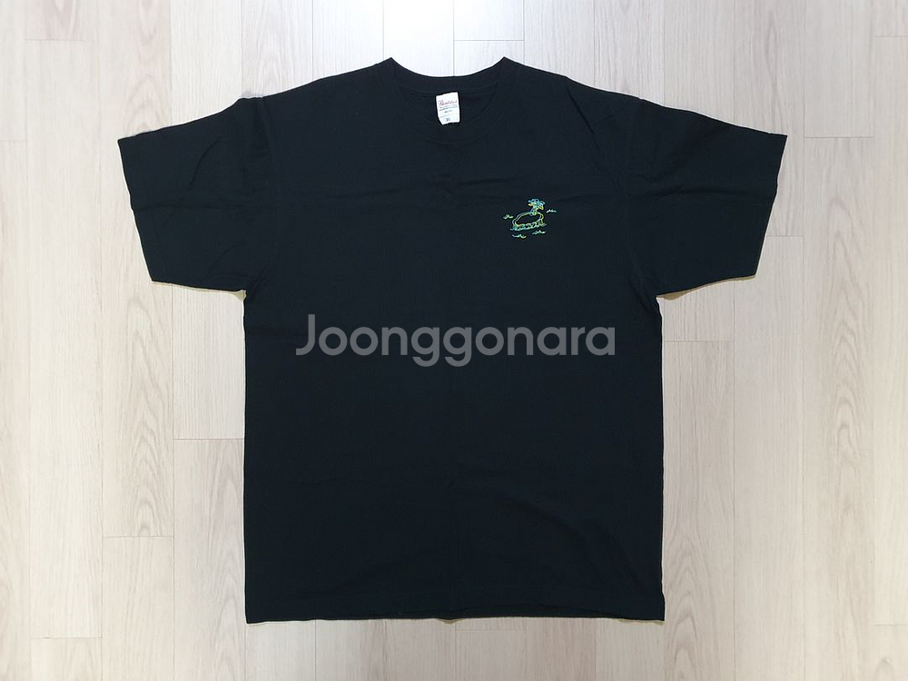 엠드로메다 썸 탈꺼시다 반팔 티셔츠 / 블랙 / XL / 침착맨 굿즈--0