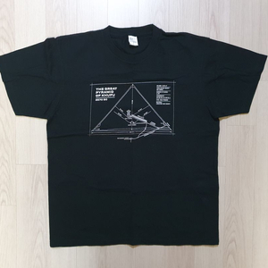 이집트 쿠푸 피라미드 반팔티 안될과학 모어사이언스 굿즈 / 블랙 / L