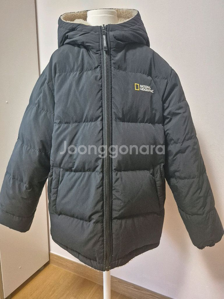 내셔널지오그래픽 키즈양면패딩 150사이즈--0