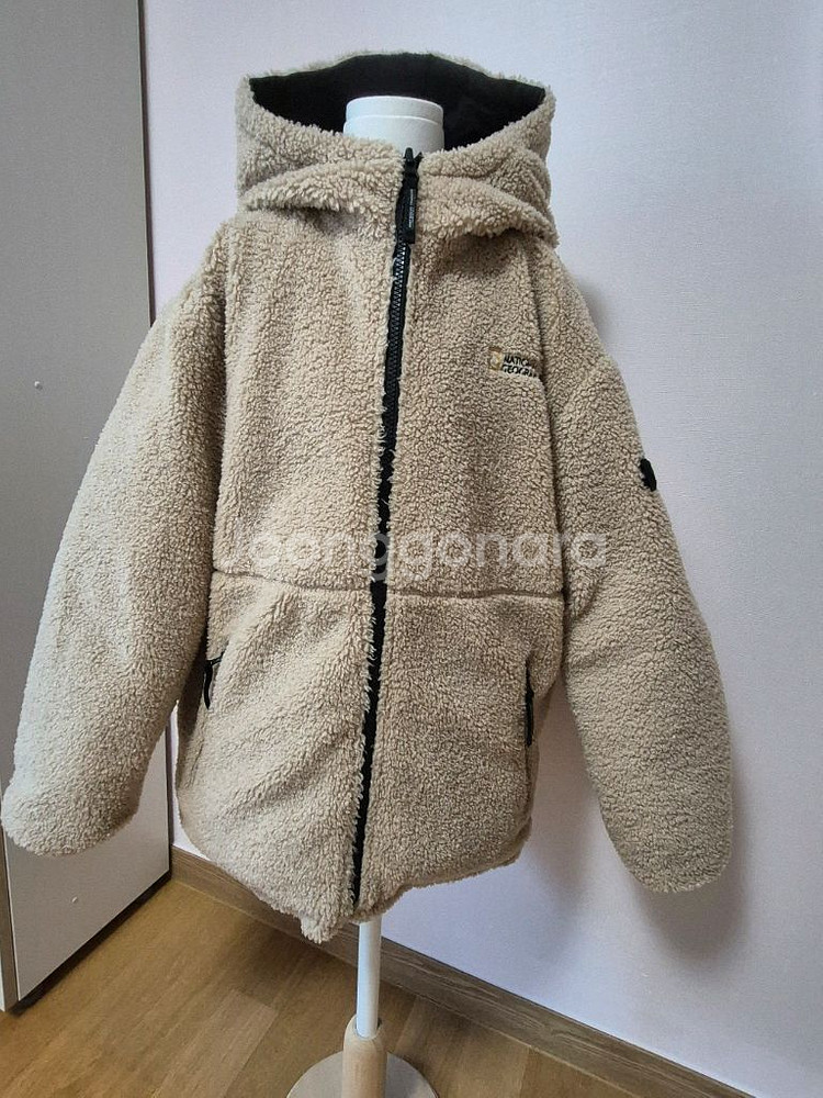 내셔널지오그래픽 키즈양면패딩 150사이즈--2