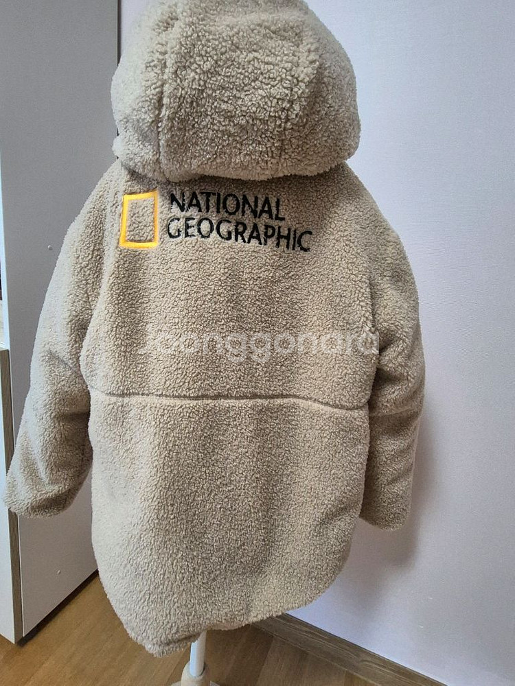 내셔널지오그래픽 키즈양면패딩 150사이즈--4