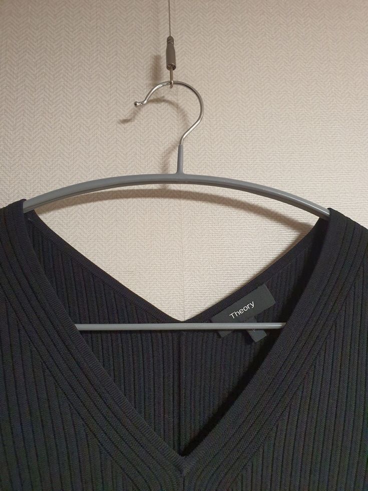 띠어리 theory 블랙 니트 p 사이즈 정품 이미지