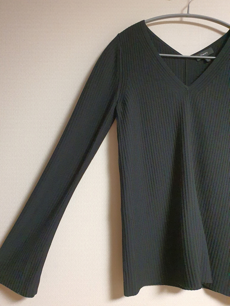 띠어리 theory 블랙 니트 p 사이즈 정품 이미지