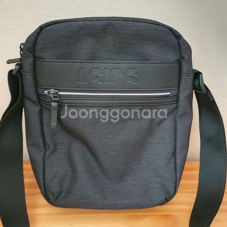 아식스 크로스백 / 블랙--0