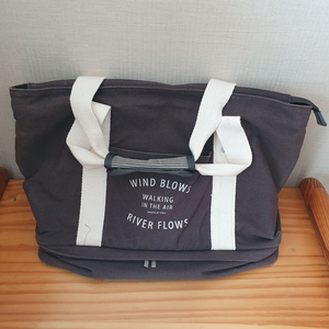 아이코닉 레이어백 / 차콜 / 보스턴백 여행가방