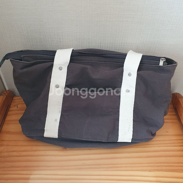 아이코닉 레이어백 / 차콜 / 보스턴백 여행가방--1