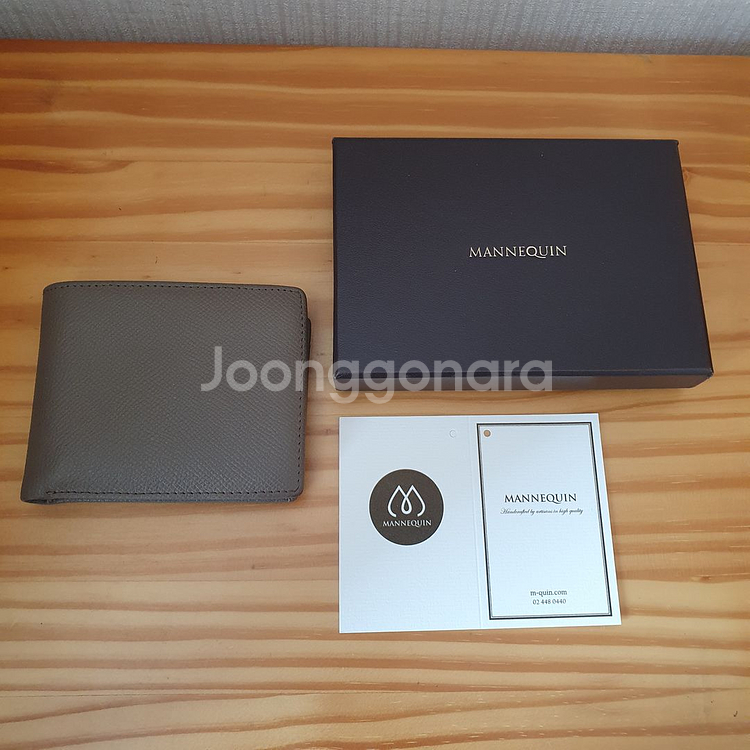 매니퀸 반지갑 타이가 / 라이트 브라운--0