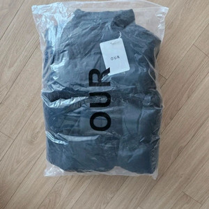 아워 패딩조끼 블랙 XL (110-120)새상품