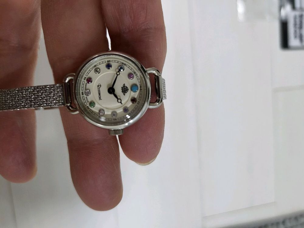 로즈몽 탄생석 여성용 시계--3