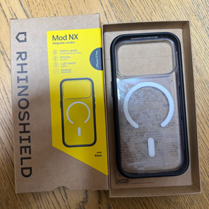 아이폰17프로 라이노쉴드 케이스 팝니다