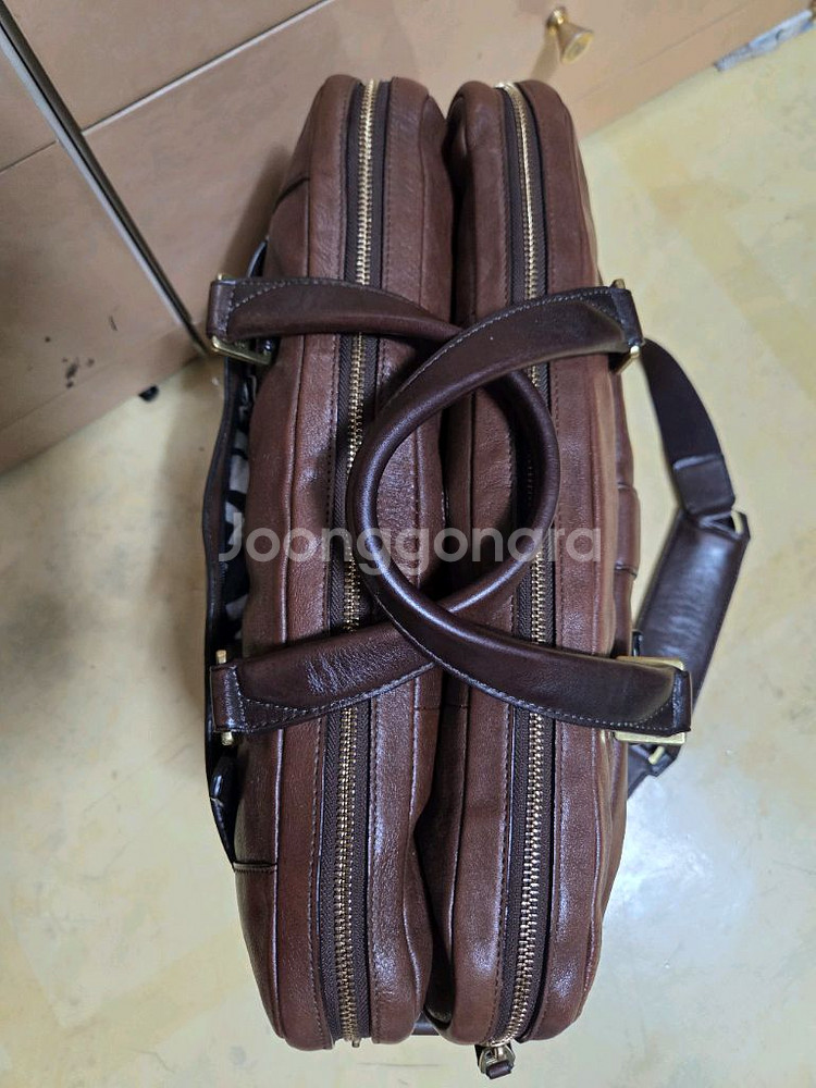 투미 정품 비콘힐 체스트넛 라지 랩탑 브리프케이스--3