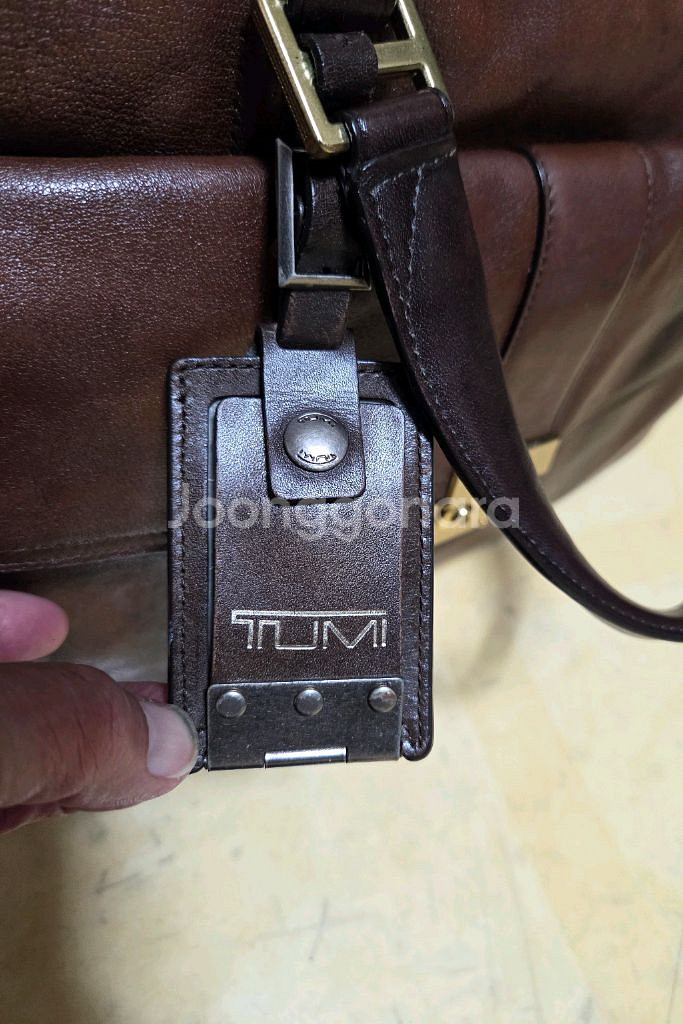 투미 정품 비콘힐 체스트넛 라지 랩탑 브리프케이스--6