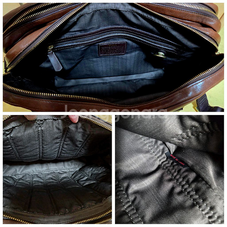 투미 정품 비콘힐 체스트넛 라지 랩탑 브리프케이스--8