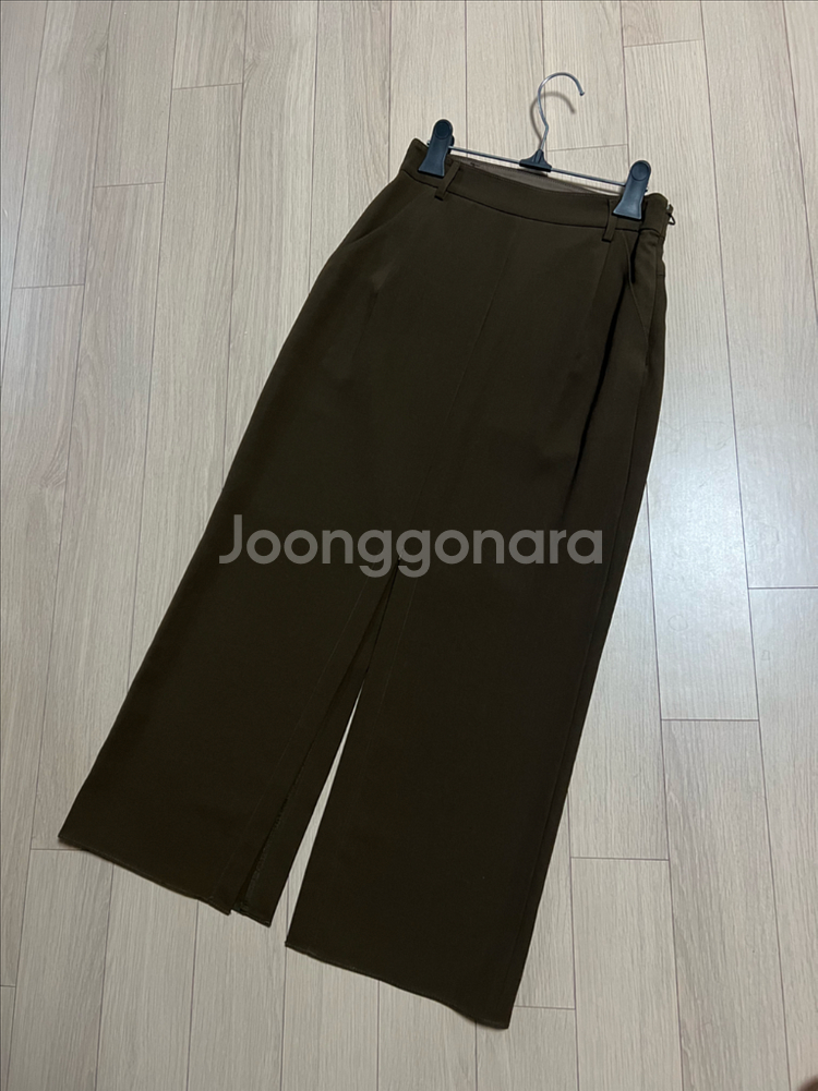 22년 한섬 타임 시그니처 TIME 슬릿 스커트 트임 롱치마 펜슬 H라인--4