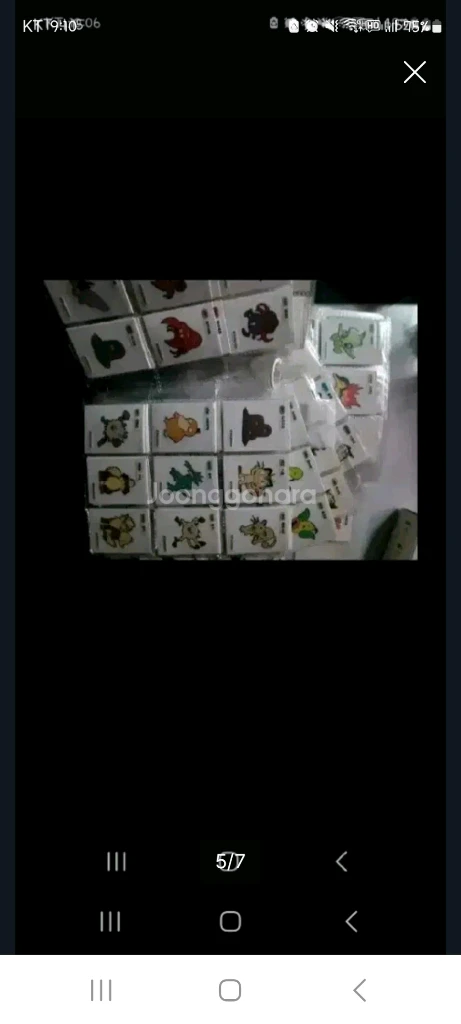 포켓몬 띠부씰 전세대 이미지
