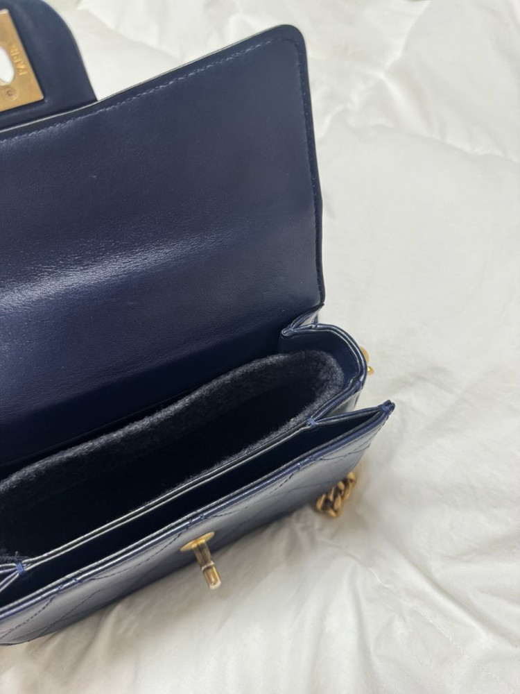 샤넬 메신저백 미니--2