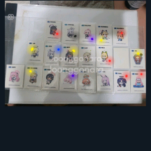 블루아카이브 띠부씰 이미지