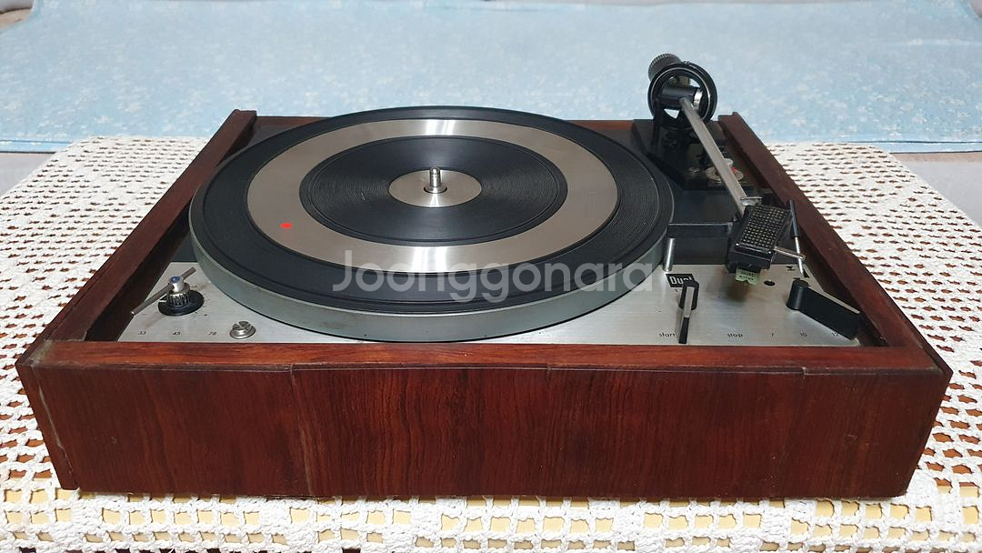 독일제 듀얼 DUAL 1219 빈티지 아이들러 턴테이블--1