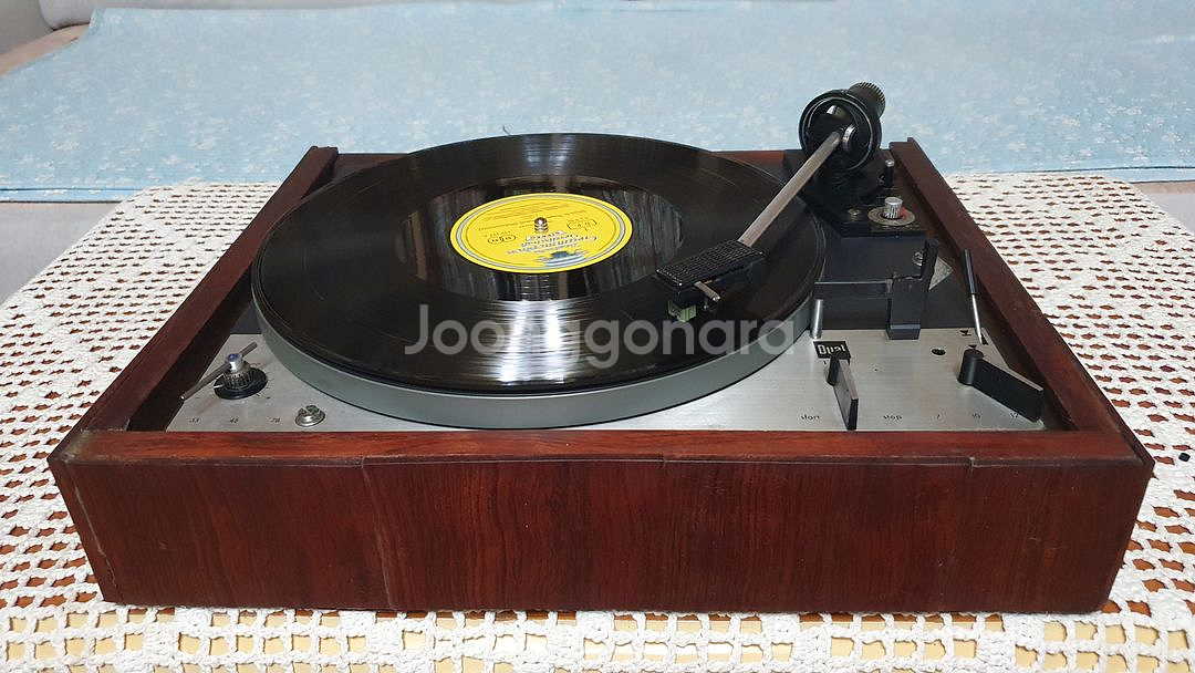 독일제 듀얼 DUAL 1219 빈티지 아이들러 턴테이블--3