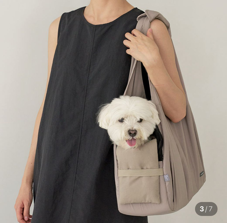 마이플러피 강아지 이동가방--1