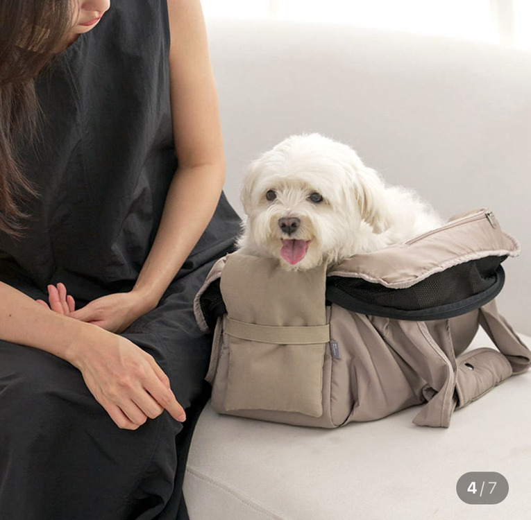 마이플러피 강아지 이동가방--2