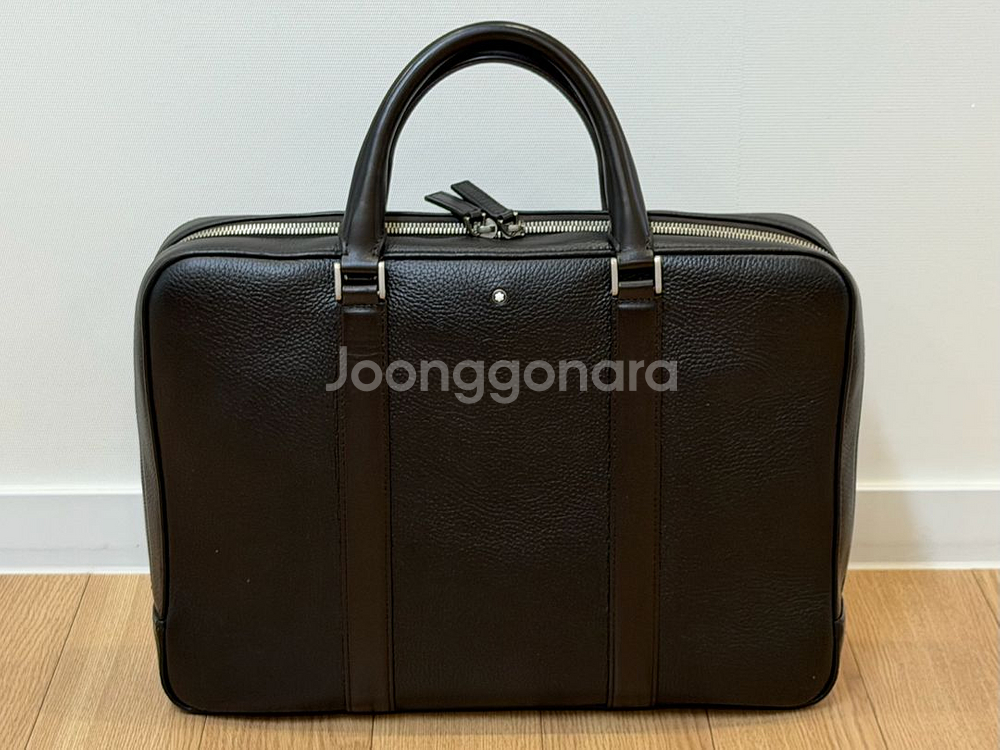 몽블랑 마이스터스튁 소프트 그레인 도큐먼트 케이스 슬림 브리프케이스--0
